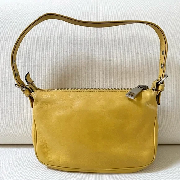 MARC JACOBS YELLOW LEATHER BAG - Picture 3 of 17